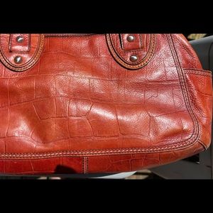 Fossil bag. Medium size leather satchel